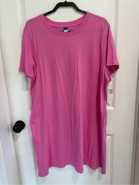 Old Navy Pink Tee Dress